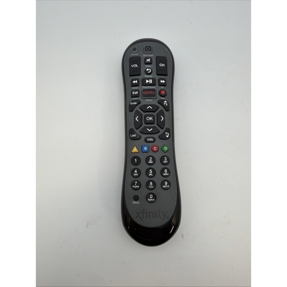 Xfinity XR2 Version U2 TV Remote Control Genuine OEM Gray Black Tested Working